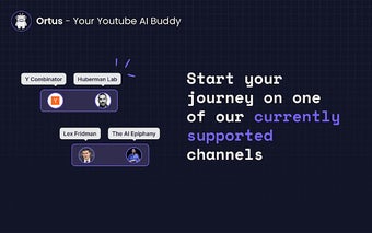 Ortus - your YouTube AI buddy