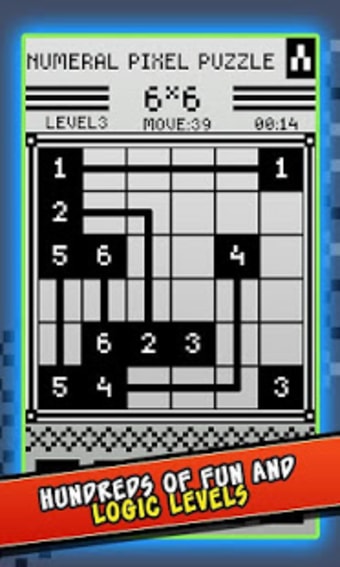 Numeral Pixel Puzzle