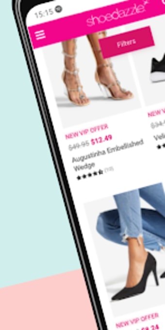 Shoe Dazzle shopping app