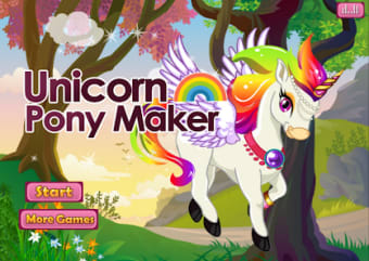 Unicorn Rainbow - Girls Games