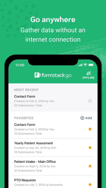 Formstack Go - Offline Forms