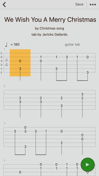 Guitar Tabs X - tabs editor