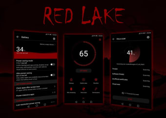 [EMUI 5/8/9.0]Red Lake Theme