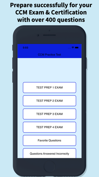 CCM Quiz Test