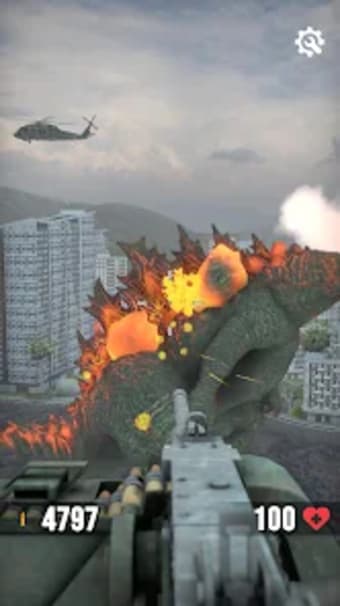 Kaiju Attack 3D: Shoot Monster