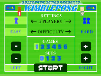 WimblePong Tennis 2D Tennis Game