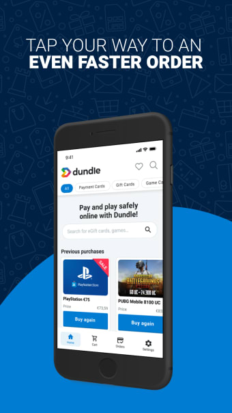 Dundle: Prepaid Cards  eGifts