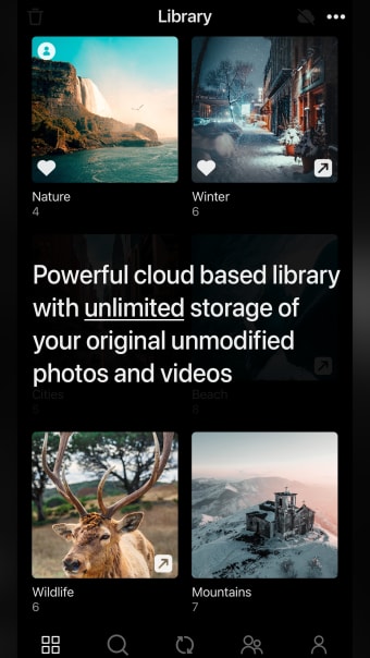 Photos Cloud Library