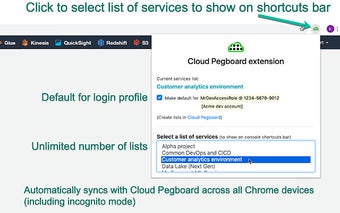 Cloud Pegboard AWS Console Enhancer