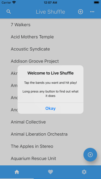 Live Shuffle