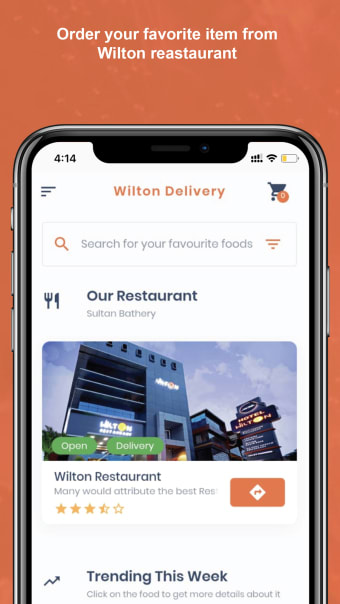 Wilton Online Food Delivery