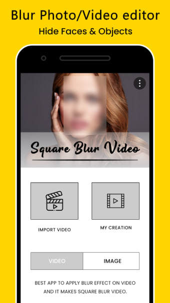Blur Video  Image Editor