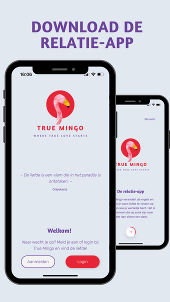 True Mingo  Relatie app