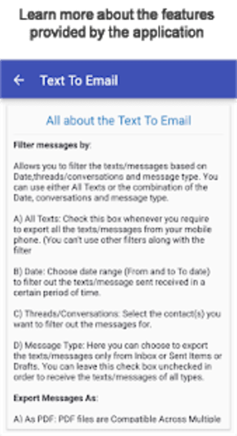 Text to Email