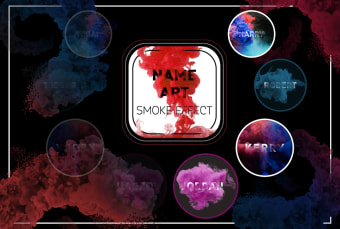 Smoke Name Art - Smoky Effect Focus n Filter