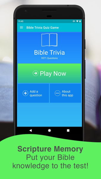 Bible Trivia Game Free