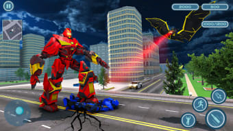 Flying Bat Robot Fighting Game