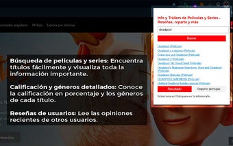 Info y Tráilers de Películas y Series - Reseñas, Reparto y Más