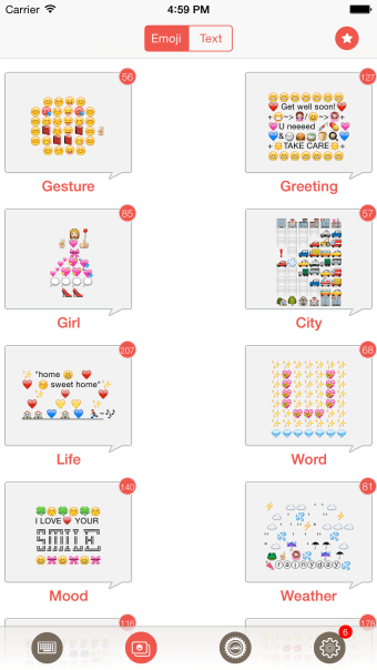 Emojiii - Animated Emoticons  Emoji  Art Fonts