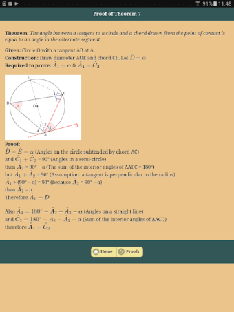 Interactive Circle Geometry