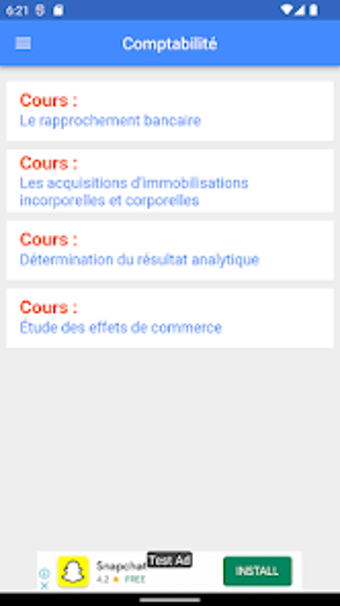 Cours de Comptabilité