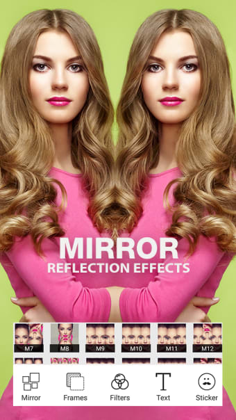 Photo Mirror Reflection Pro - Grid Collage Editor