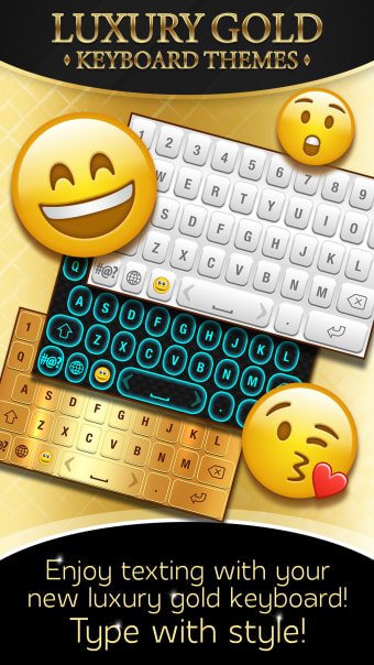 Luxury Gold Keyboard Themes