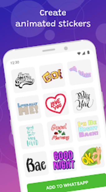 Animated  Text Sticker Maker