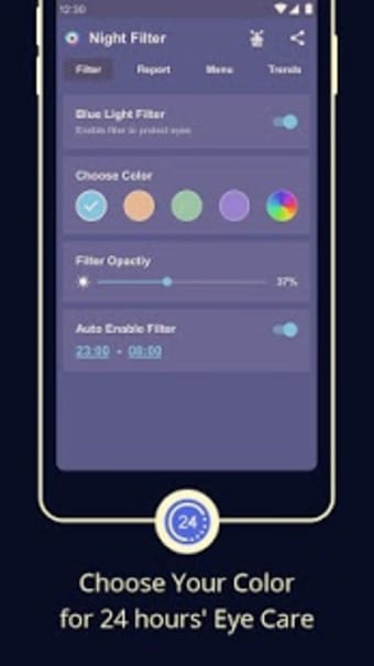 Blue Light Filter  Screen Dimmer for Eye Care