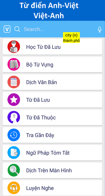 Từ Điển - Học Từ Vựng