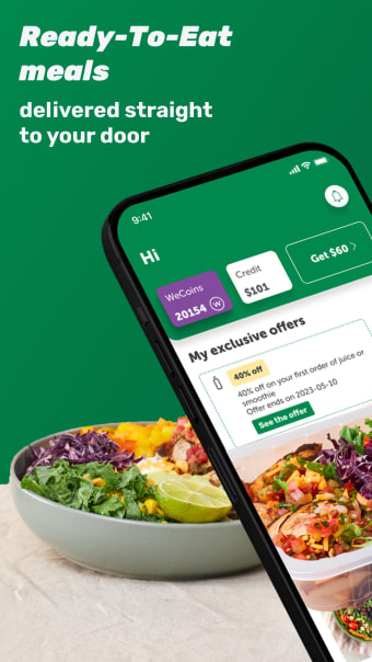 WeCook: Ready-To-Eat Meals