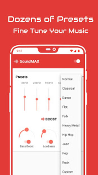 SoundMax Equalizer  Bass Booster  Volume Booster