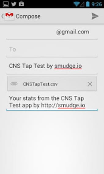 CNS Tap Test
