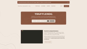 Image 0 for TruffleHog