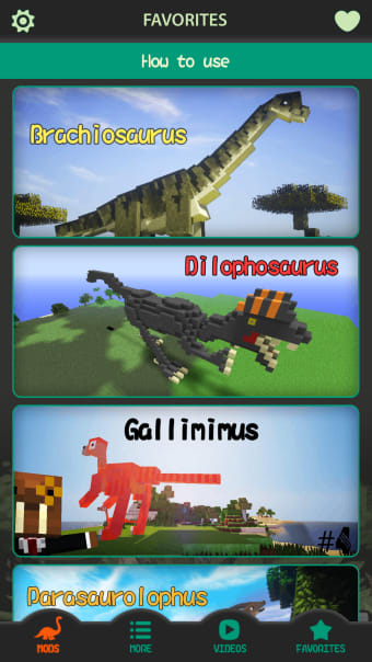 Jurassic Craft Mods Guide for Minecraft PC Edition
