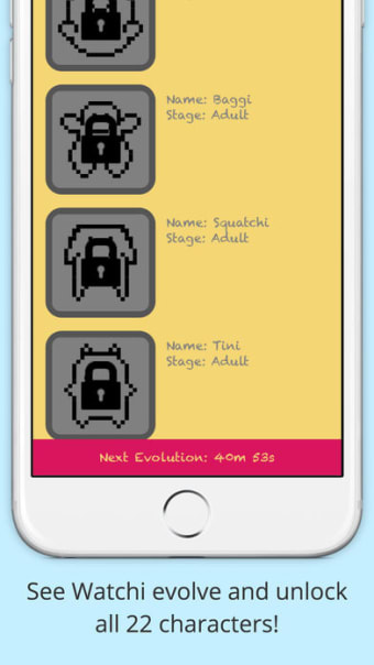 Watchi - Virtual Pet for Wrist and Pocket