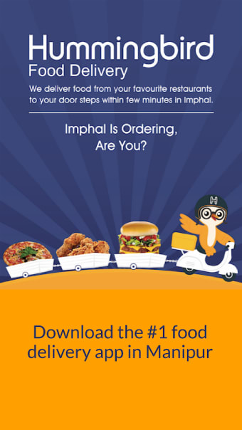Hummingbird Food Delivery - Food Ordering App