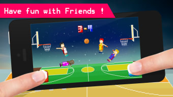 Funny Bouncy Basketball - Fun 2 Player Physics