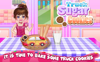 Truck Sugar Cookies