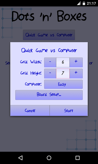 Dots and Boxes / Squares