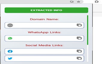 Emails Phone & SocialMedia Info Extractor