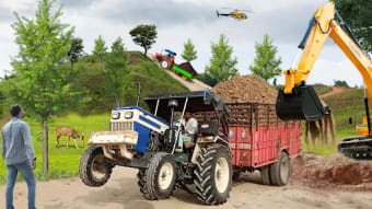 Tractor Trolley Driving Sim 23
