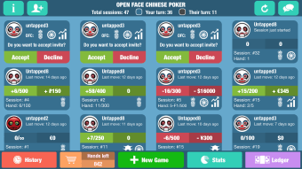 Open Face Chinese Poker OFC