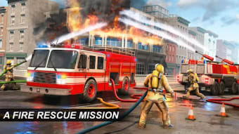 City Rescue: Fire Engine Games