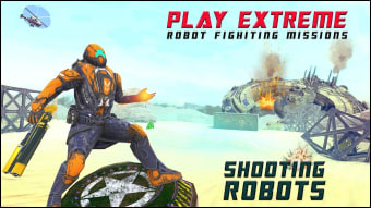 Shooting Robots FPS Gun Strike