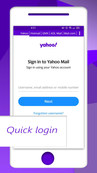 In-box for Yahoo