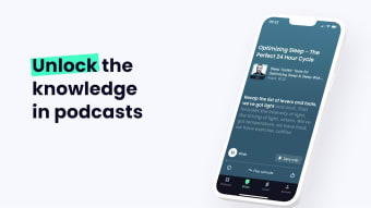 Snipd  Smart Podcast Player