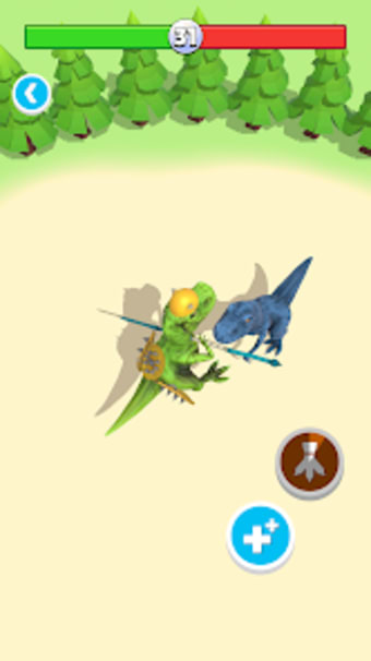 Dino World: Merge  Fight