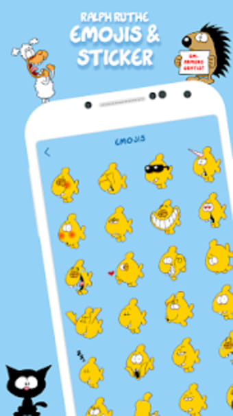 Ruthe Cartoons - Emoji  Sticker Keyboard App