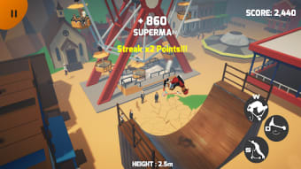 Freestyle Scooter Game Flip 3D